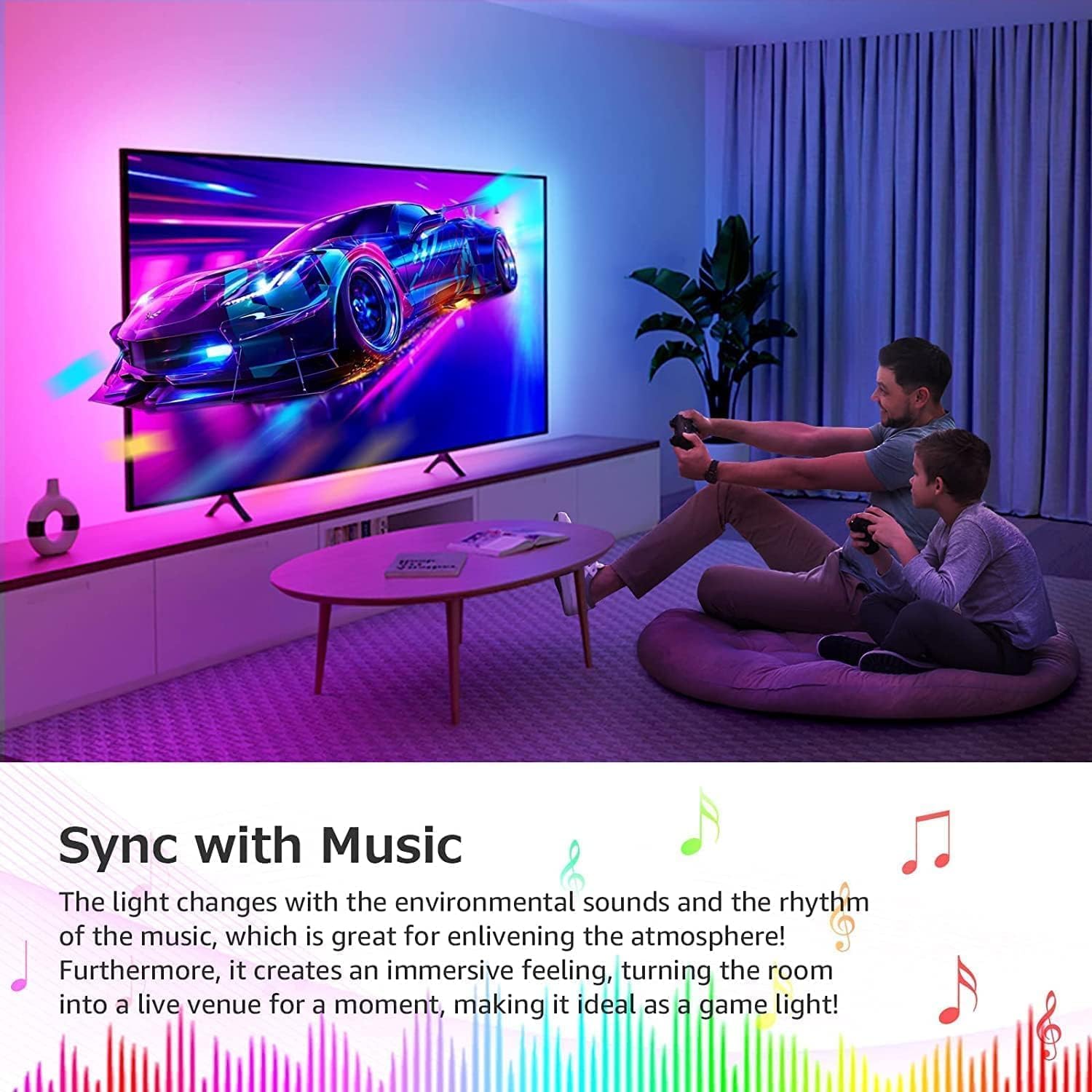 LED bluetooth  RGB light strip