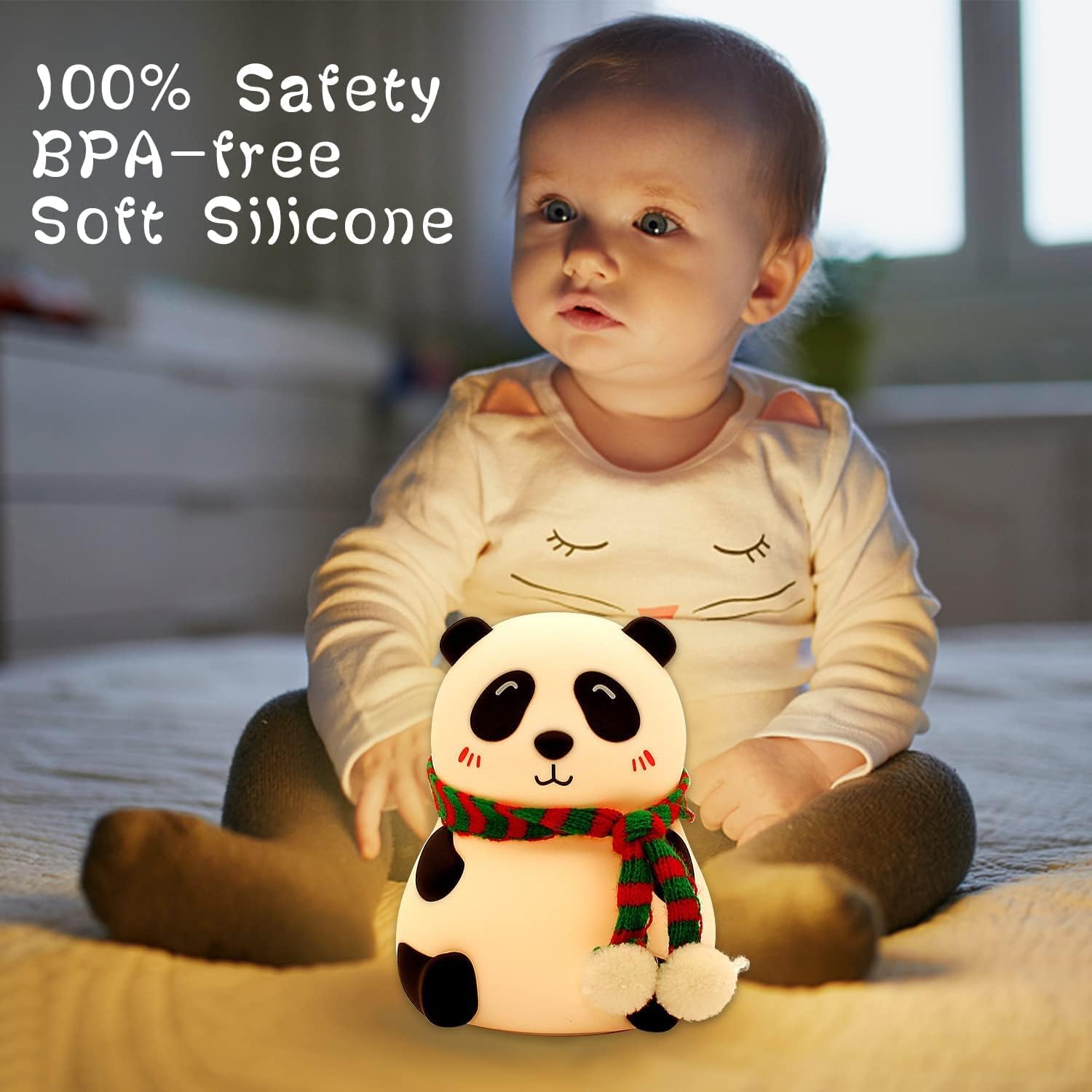 Cute Panda Light Lamp For Kids